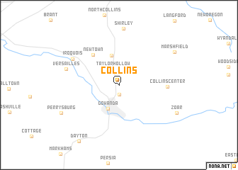 map of Collins