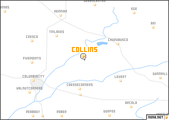 map of Collins