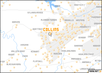 map of Collins