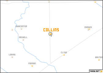 map of Collins