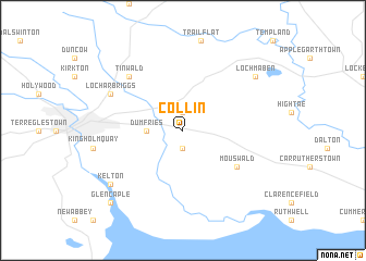 map of Collin