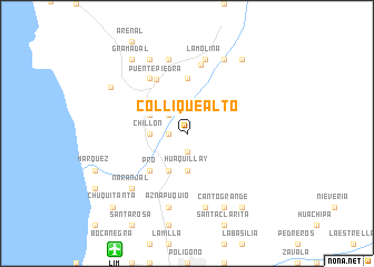 map of Collique Alto