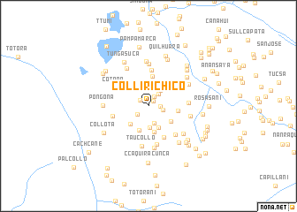 map of Colliri Chico