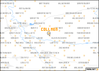 map of Collmen