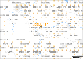 map of Collmen