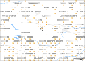 map of Collm