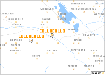 map of Collocollo