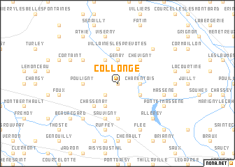 map of Collonge