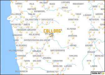 map of Collong