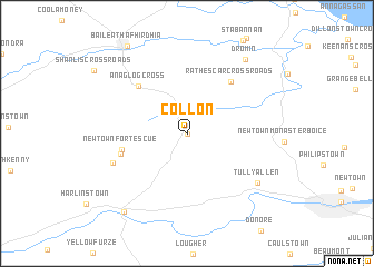 map of Collon