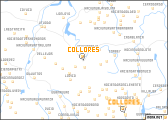 map of Collores