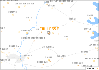 map of Collosse