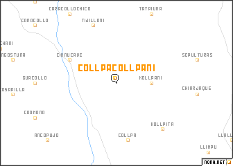 map of Collpacollpani