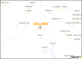 map of Collpani