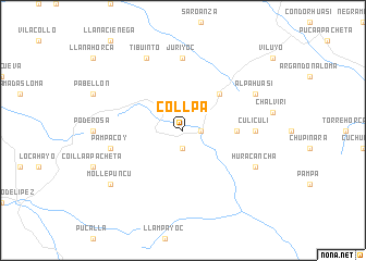 map of Collpa