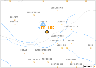 map of Collpa