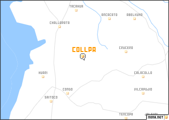 map of Collpa