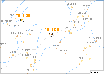 map of Collpa