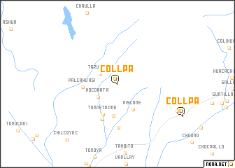 map of Collpa