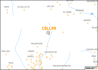 map of Collpa