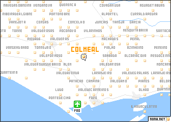 map of Colmeal