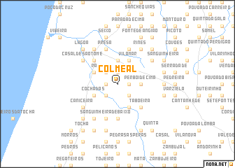 map of Colmeal