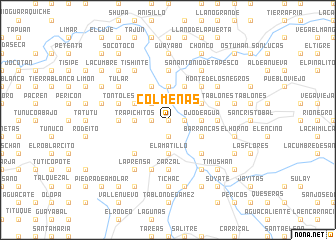 map of Colmenas