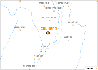 map of Colmena
