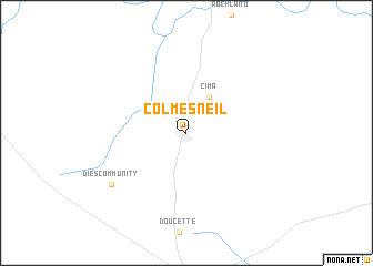 map of Colmesneil