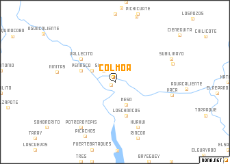 map of Colmoa