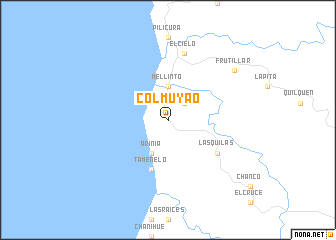 map of Colmuyao