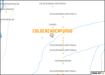 map of Colocação Cafundo