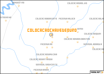 map of Colocação Chave de Ouro