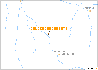 map of Colocacão Combate