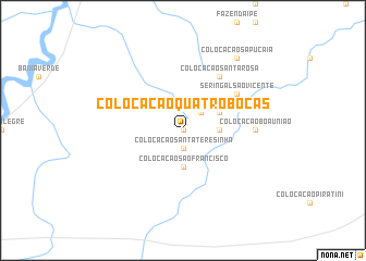 map of Colocação Quatro Bocas