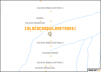 map of Colocação Quilômetro 112