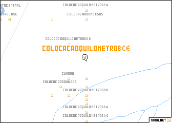 map of Colocação Quilômetro 124