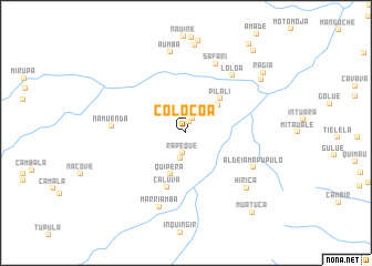 map of Colocoa