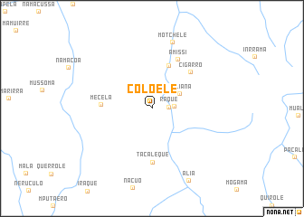 map of Cólóele