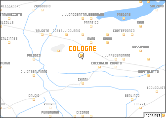 map of Cologne