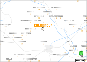 map of Colognola