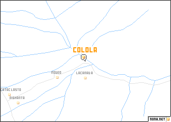 map of Colola
