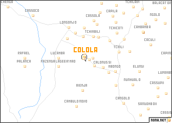 map of Colola