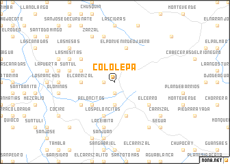 map of Cololepa