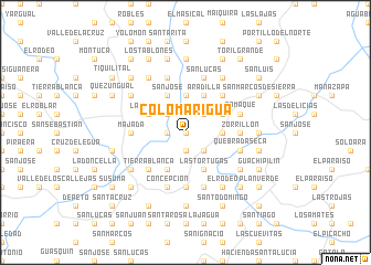 map of Colomarigua