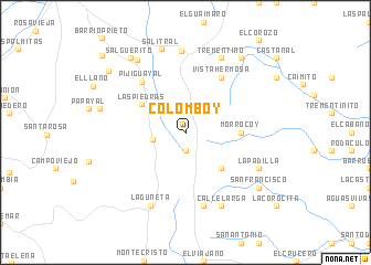 map of Colomboy