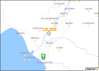 map of Colomo