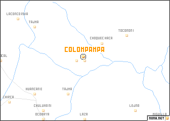 map of Colompampa