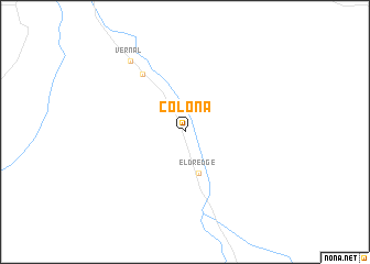 map of Colona