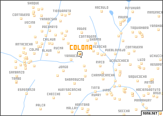 map of Colona